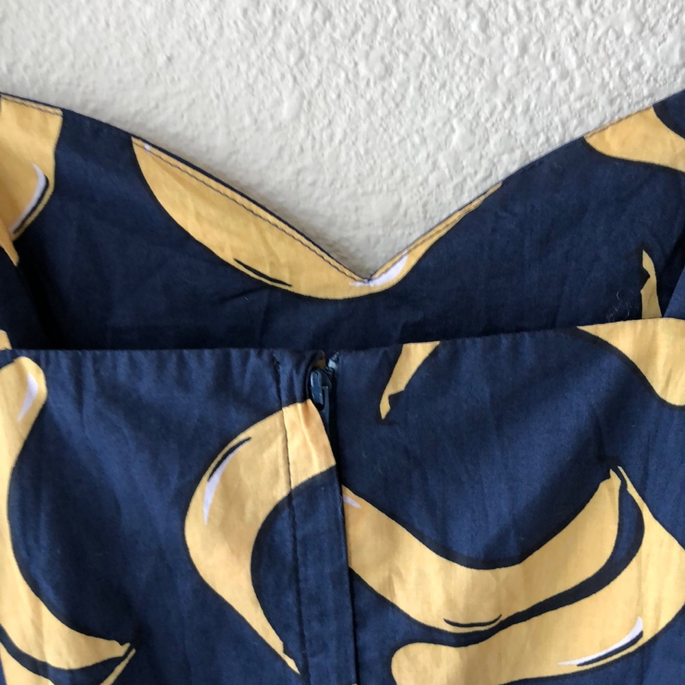 Vintage Aida Zak Banana Swing Dress Size XL - Picture 4 of 7